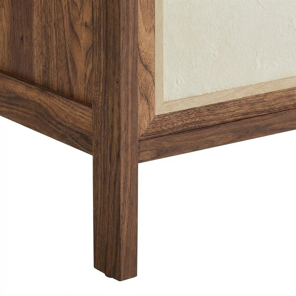Wood Grain Office Desk with Spacious Surface and Modern Design