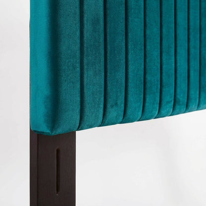 Velvet Full Queen Headboard with Soft Upholstery and Stylish Design