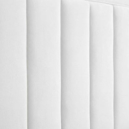 Channel Tufted Performance Velvet King/California King Headboard, Plush Padding