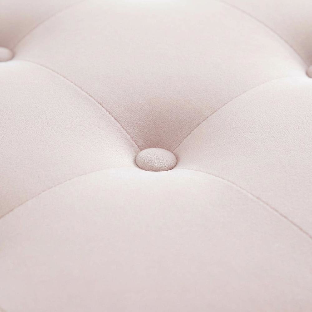 Biscuit Tufted Twin Headboard in Performance Velvet with Padded Design