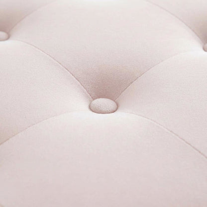 Biscuit Tufted Twin Headboard in Performance Velvet with Padded Design