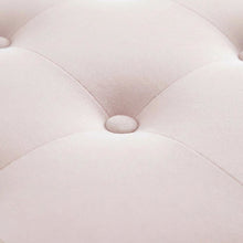 Biscuit Tufted Twin Headboard in Performance Velvet with Padded Design