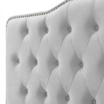 Tufted Performance Velvet Twin Headboard with Stylish Design and Durable Finish