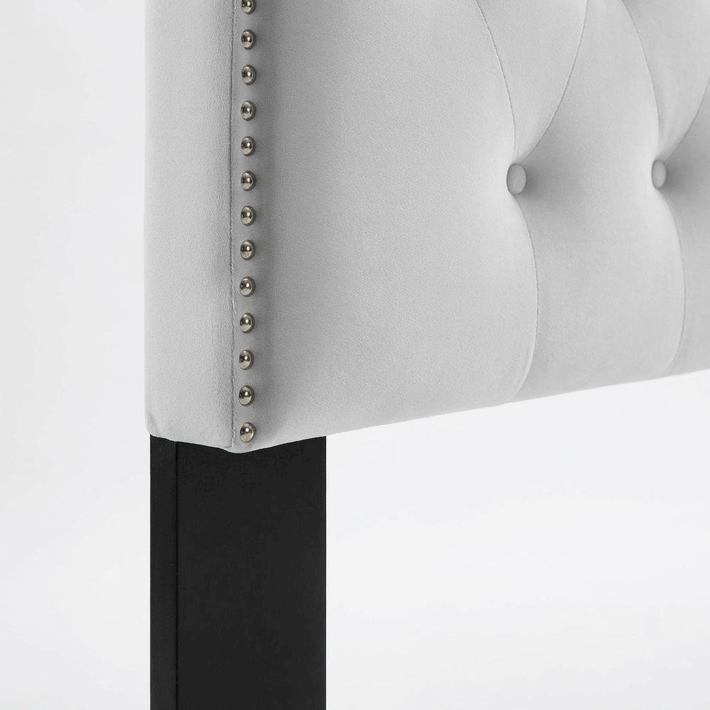 Tufted Performance Velvet Twin Headboard with Stylish Design and Durable Finish