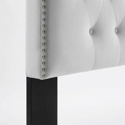 Tufted Performance Velvet Twin Headboard with Stylish Design and Durable Finish