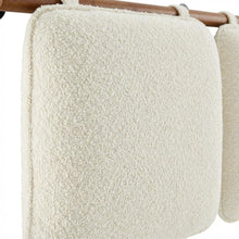 Chenille Upholstered Wall-Mounted King Headboard with Soft Fabric Finish