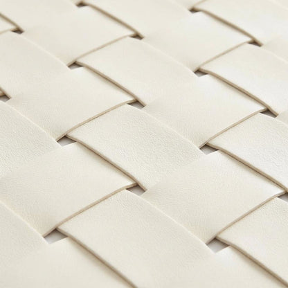 Vegan Leather Full Headboard with TexturedPattern and Durable Build