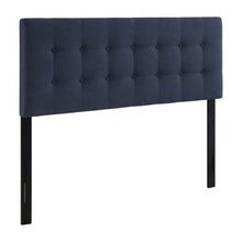 Upholstered Fabric Queen Headboard in Neutral Tone with Elegant Design