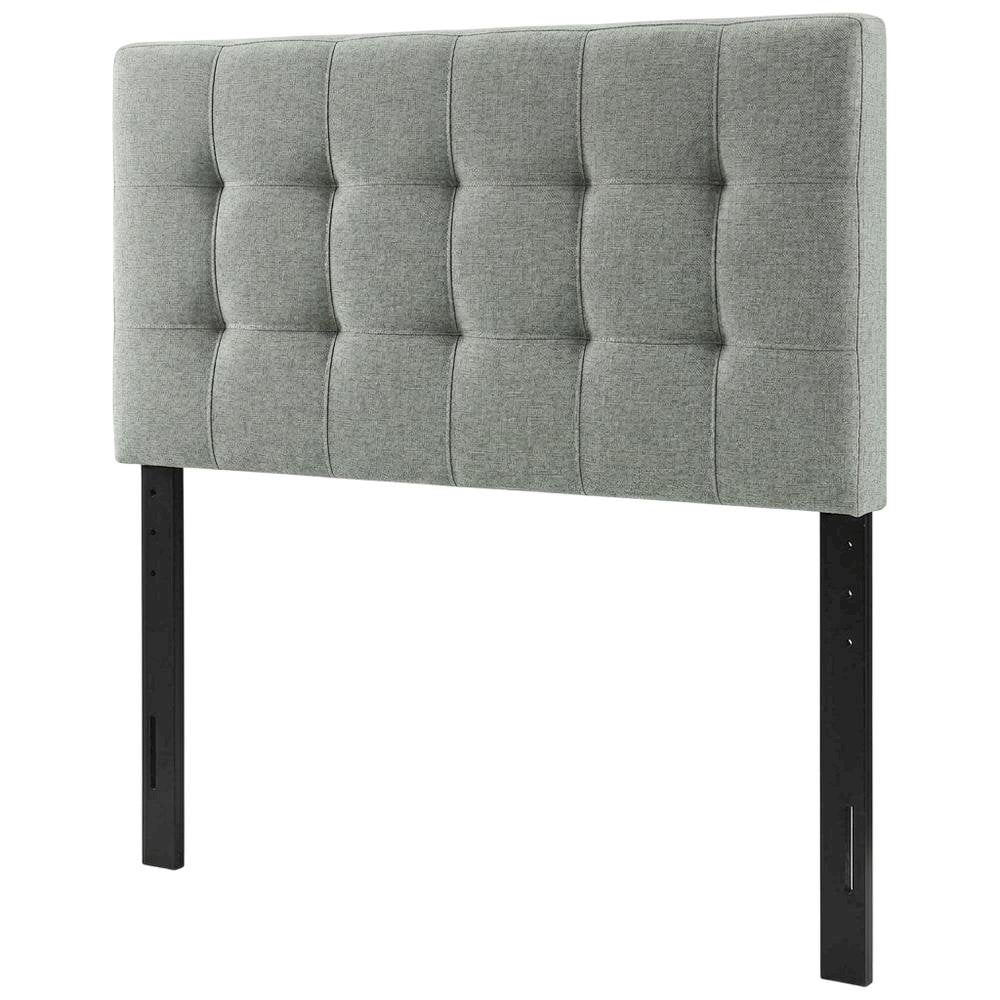 Upholstered Fabric Twin Headboard with Soft Padding and Elegant Style