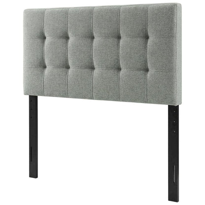 Upholstered Fabric Twin Headboard with Soft Padding and Elegant Style