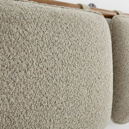 Chenille Upholstered King Size Headboard Wall-Mounted with Soft Padding