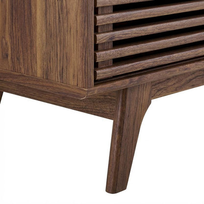 Modern Coffee Table in Natural Finish with Stable Wood Frame