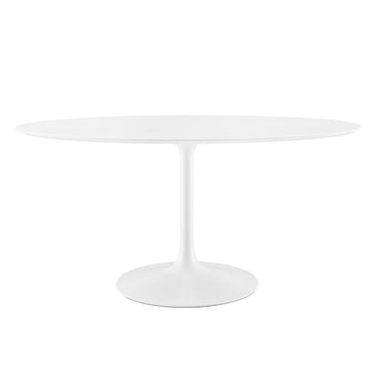 Lippa 60" Oval Wood Dining Table