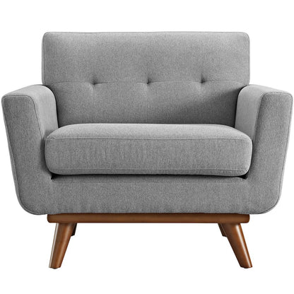 Engage Upholstered Fabric Armchair