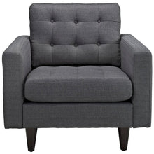 Empress Upholstered Fabric Armchair Set of 2