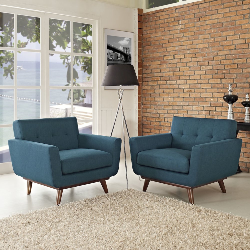 Engage Wood Armchair Set of 2