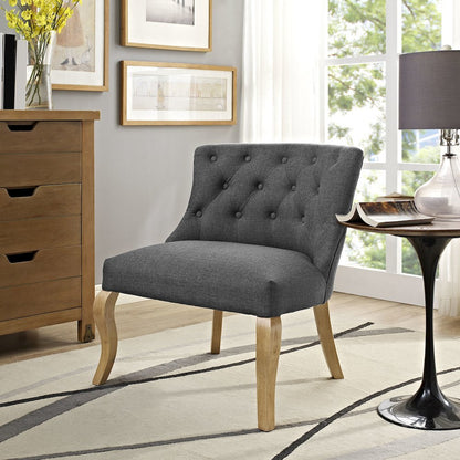Royal Upholstered Fabric Armchair