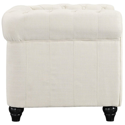 Earl Upholstered Fabric Armchair