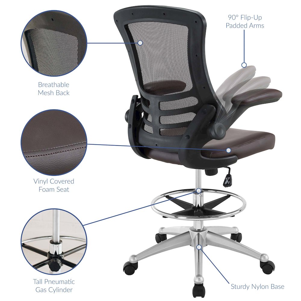 Attainment Vinyl Drafting Chair
