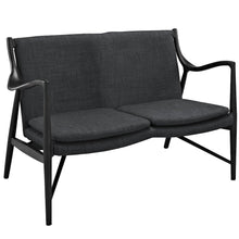 Makeshift Upholstered Fabric Loveseat