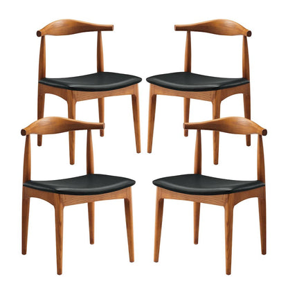 Tracy Wood Dining Chairs Set of 4