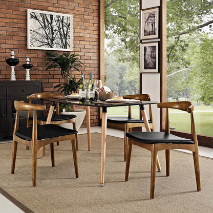Tracy Wood Dining Chairs Set of 4