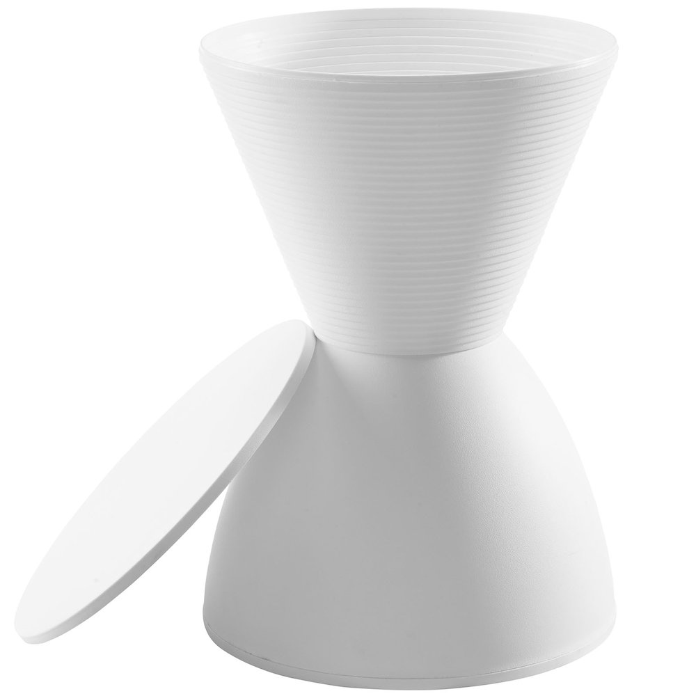 Plastic Stool with Simple Design and Compact Size