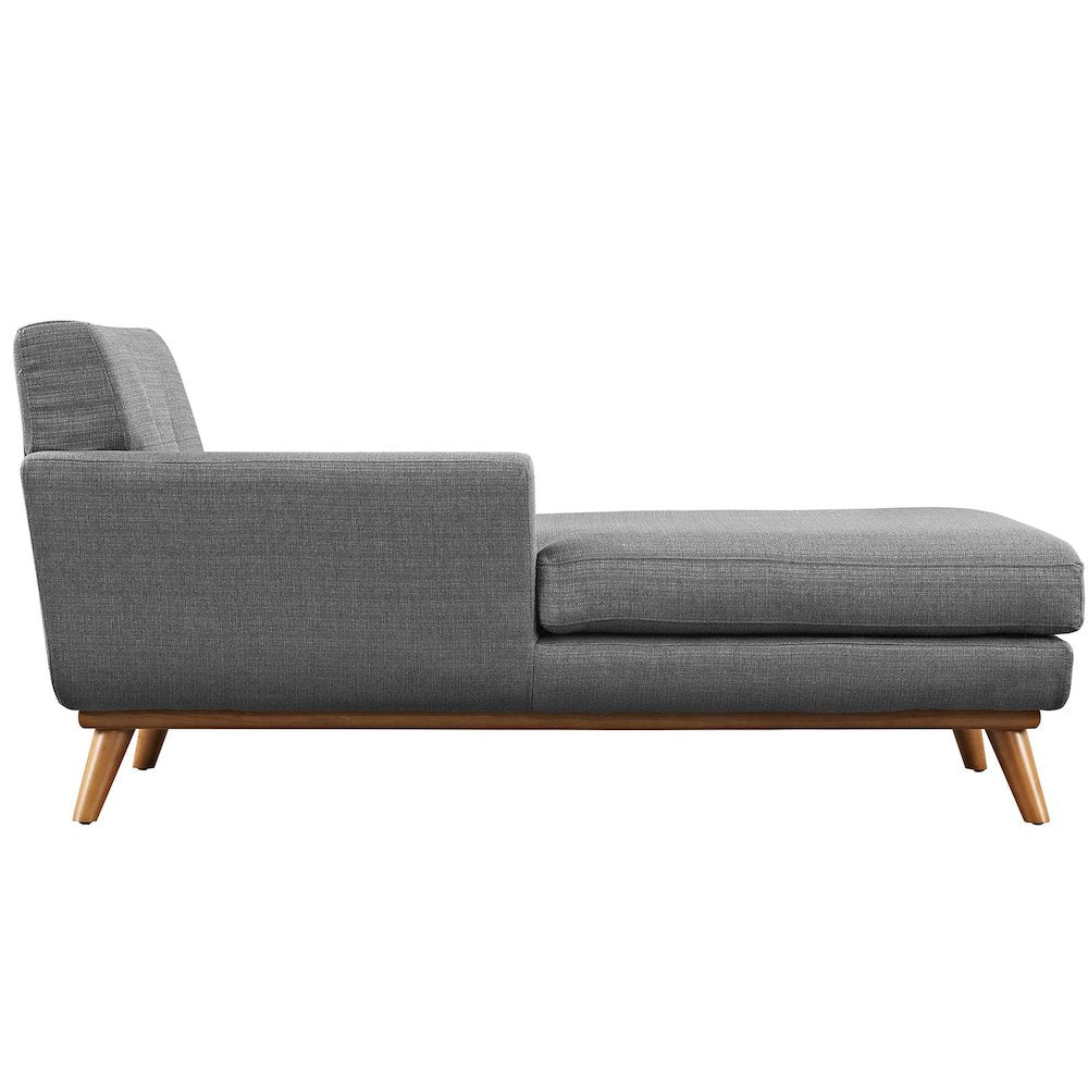 Engage Left-Facing Upholstered Fabric Chaise