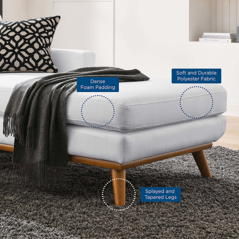 Engage Right-Facing Upholstered Fabric Chaise
