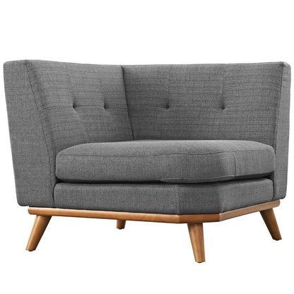 Engage Upholstered Fabric Corner Chair