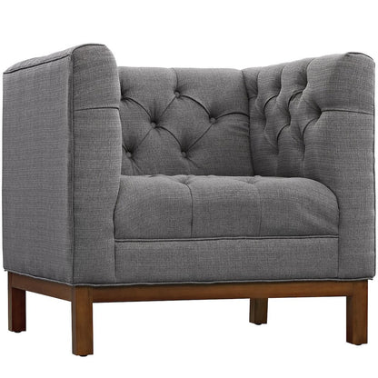 Panache Upholstered Fabric Armchair