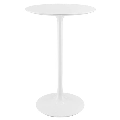 Lippa 28" Round Wood Bar Table