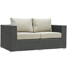 Sojourn Outdoor Patio Sunbrella Loveseat