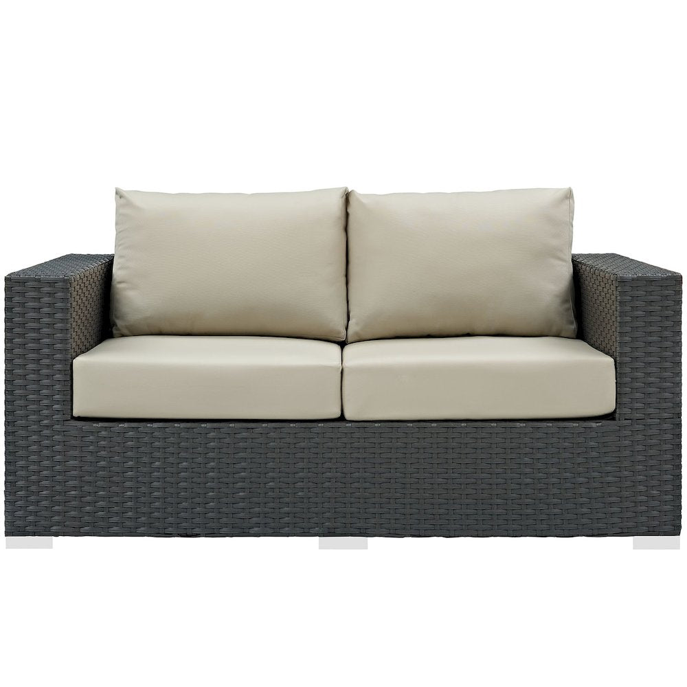Sojourn Outdoor Patio Sunbrella Loveseat