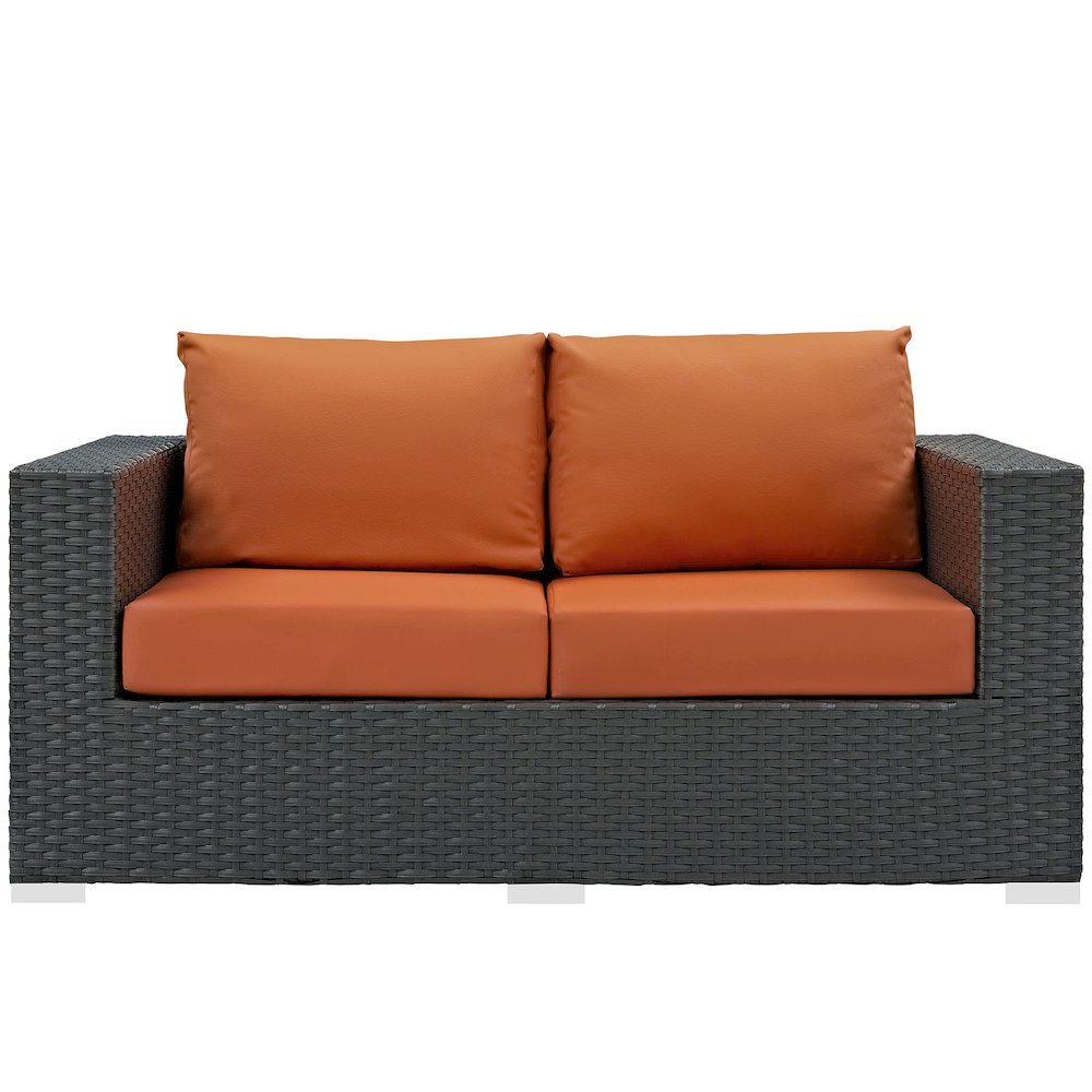 Sojourn Outdoor Patio Sunbrella Loveseat