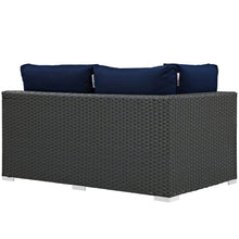 Sojourn Outdoor Patio Sunbrella Left Arm Loveseat