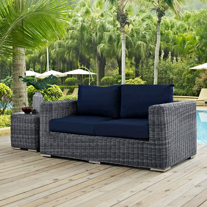 Summon Outdoor Patio Sunbrella Loveseat