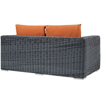 Summon Outdoor Patio Sunbrella Loveseat