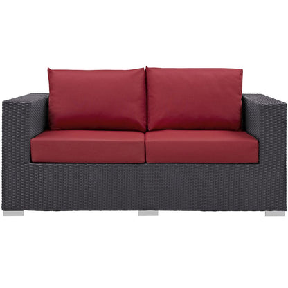 Convene Outdoor Patio Loveseat