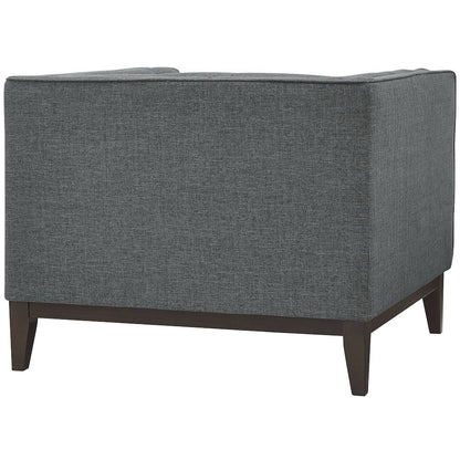 Serve Upholstered Fabric Armchair