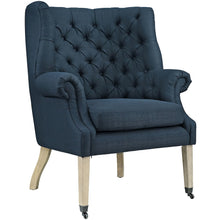 Chart Upholstered Fabric Lounge Chair