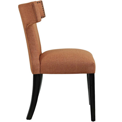 Curve Fabric Dining Chair