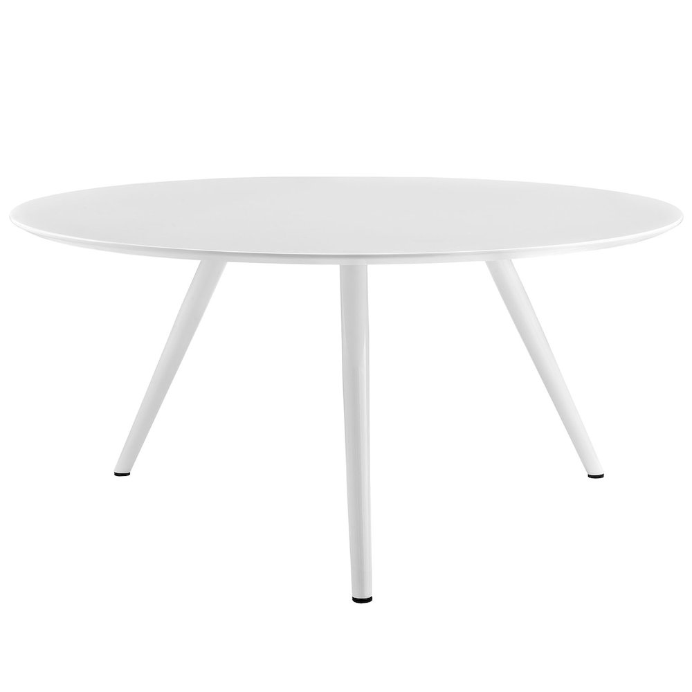 Lippa 60" Round Wood Dining Table with Tripod Base