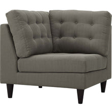 Empress Upholstered Fabric Corner Sofa