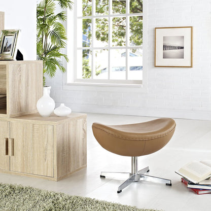 Glove Leather Ottoman