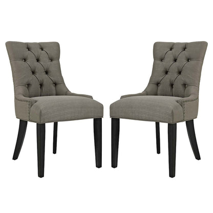 Regent Fabric Dining Side Chair Set of 2