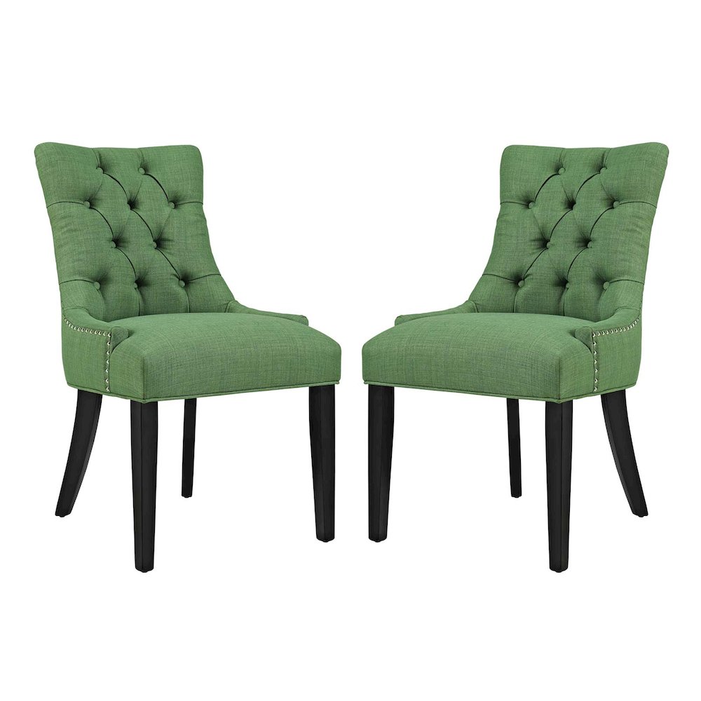 Regent Fabric Dining Side Chair Set of 2