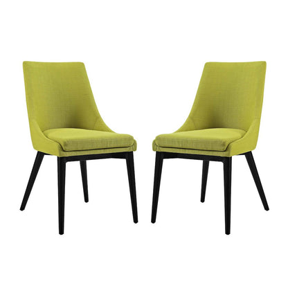 Viscount Fabric Dining Side Chair Set of 2