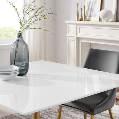 Lippa 48" Square Wood Dining Table