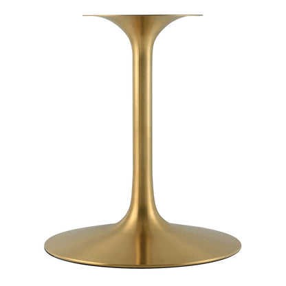 Lippa 54" Oval Faux Marble Dining Table
